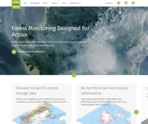 Globalforestwatch.org(Forest Monitoring) Screenshot