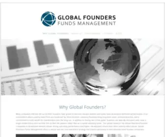 Globalfoundersfm.com(Global Founders Funds Management) Screenshot