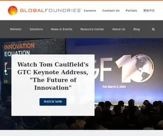 Globalfoundries.com(Home) Screenshot