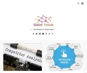 Globalfounds.com(You Deserve It To Be seen) Screenshot