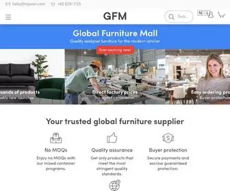 Globalfurnituremall.com(Buy Furniture Wholesale Online) Screenshot