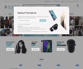 Globalgadgets.co.in(Global Gadgets a leading Online Electronics Gadgets Store in India) Screenshot