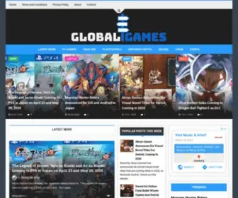Globalgames.us(Video Game News) Screenshot