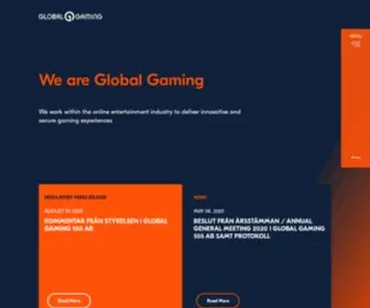Globalgaming.com(Global Gaming) Screenshot