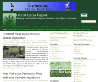 Globalganjareport.com(Global Ganja Report) Screenshot