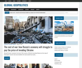 Globalgeopolitics.net(Global Geopolitics) Screenshot