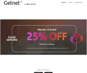 Globalgetnet.com.ar(Getnet) Screenshot