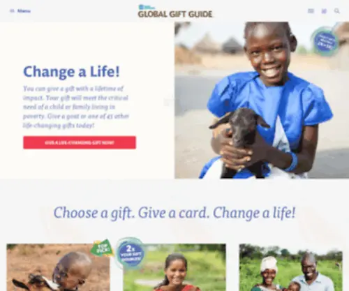 Globalgiftguide.org(World Concern's Global Gift Guide) Screenshot