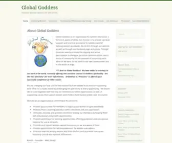 Globalgoddess.org(Global Goddess About Global Goddess) Screenshot