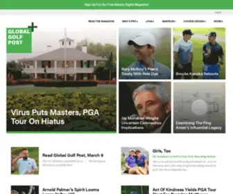Globalgolfpost.com(Global Golf Post) Screenshot