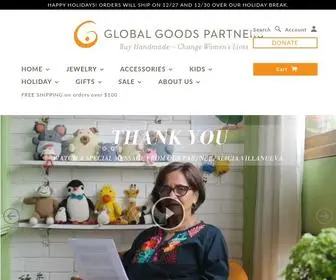 Globalgoodspartners.org(Global Goods Partners) Screenshot
