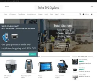 Globalgpssystems.com(Global GPS Systems) Screenshot