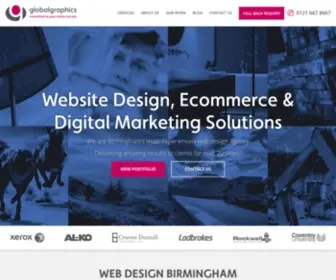 Globalgraphics.co.uk(Web Design Birmingham) Screenshot