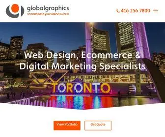 Globalgraphicswebdesign.com(Globalgraphics Web Design Toronto) Screenshot