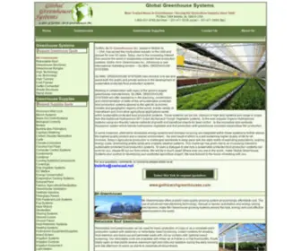 Globalgreenhousesystems.com(Greenhouses & Greenhouse Supplies) Screenshot