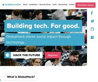 Globalhack.org(Hackathon) Screenshot