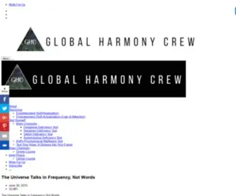 Globalharmonycrew.com(Global Harmony Crew) Screenshot