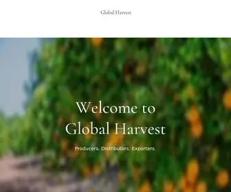 Globalharvestco.com(Global Harvest) Screenshot