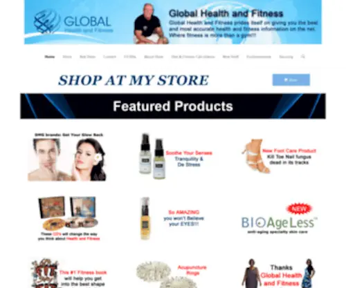 Globalhealthandfitness.com(GLOBAL HEALTH AND FITNESS) Screenshot