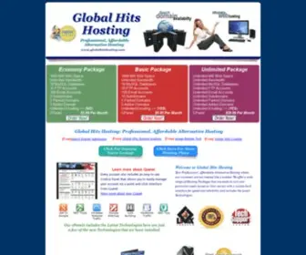 Globalhitshosting.com(Global Hits Hosting) Screenshot