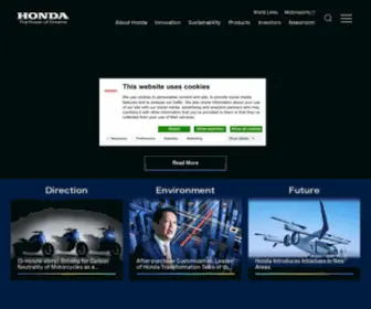Global.honda(Introducing the honda brand) Screenshot