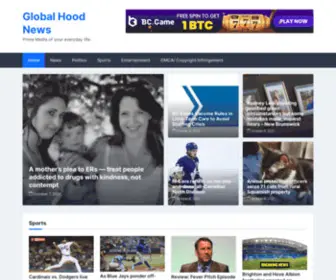 Globalhoodnews.com(Global Hood News) Screenshot