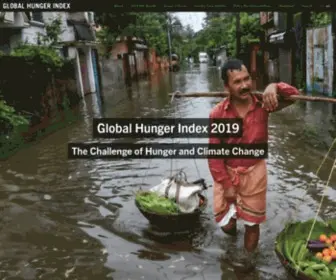 Globalhungerindex.org(The Global Hunger Index) Screenshot