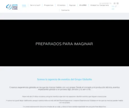 Globaliaeventos.com(Globalia Eventos) Screenshot