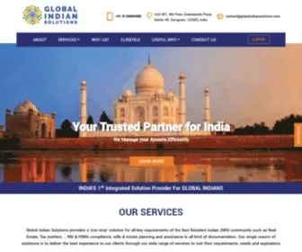 Globalindiansolutions.com(Global Indian Solutions) Screenshot