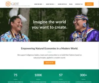 Globalindigenoustrust.org(Global Indigenous Development Trust) Screenshot