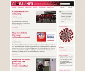 Globalinfo.nl(Info over globalisering) Screenshot
