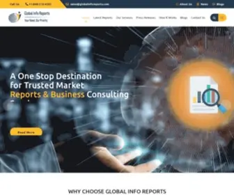 Globalinforeports.com(Global Info Reports) Screenshot