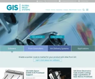 Globalinkjetsystems.com(Your innovation partner for industrial inkjet applications) Screenshot
