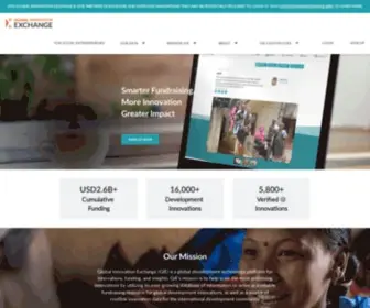 Globalinnovationexchange.org(Global Innovation Exchange (GIE)) Screenshot