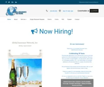 Globalinsnet.com(Global Insurance Network) Screenshot