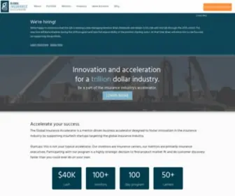 Globalinsuranceaccelerator.com(The Global Insurance Accelerator) Screenshot