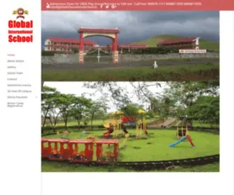 Globalinternationalschool.in(Browse Global International School CBSE Nashik) Screenshot