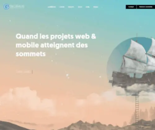 Globalis-Dev.com(ESN Paris) Screenshot