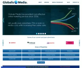Globalismedia.com(Cost-efficient Online Marketing Solutions Provider) Screenshot