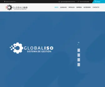 Globaliso.com.ar(Management system) Screenshot