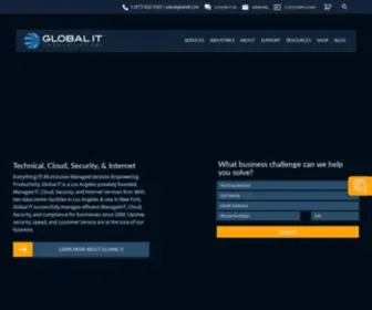 Globalit.com(Managed Services Provider Los Angeles) Screenshot