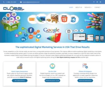 Globalitsolutionsusa.com(Best Digital Marketing Company in USA) Screenshot