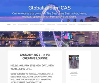 Globalizationicas.com(Online website) Screenshot