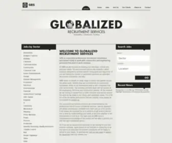 Globalizedrecruitmentservices.com(Globalized Recruitment Services) Screenshot