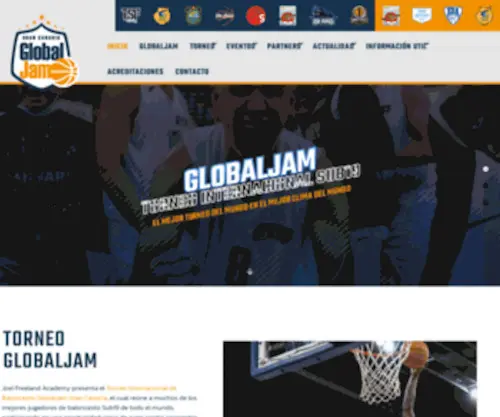 Globaljambasket.com(Inicio) Screenshot