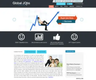 Globaljobsandservices.com(Find Jobs build a better career Global Jobs and Services) Screenshot