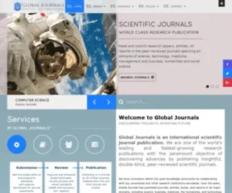 Globaljournals.org(Global journals incorporated) Screenshot
