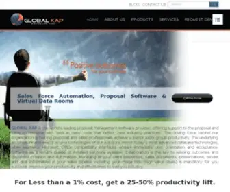 Globalkap.com(Sales Force Automation) Screenshot