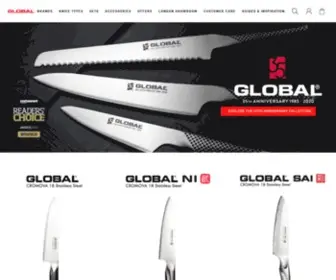 Globalknives.uk(Global Knives) Screenshot