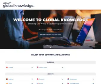 Globalknowledge.com(Worldwide IT Training) Screenshot